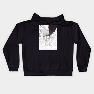 Geneva Switzerland City Map Kids Hoodie